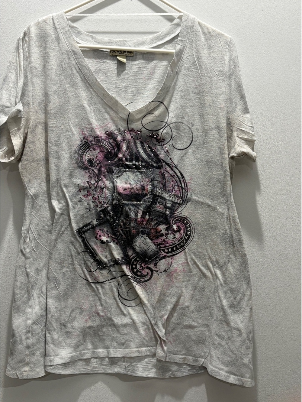 One World vintage Y2K graphic t-shirt